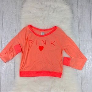 VS Pink Long Sleeve Top